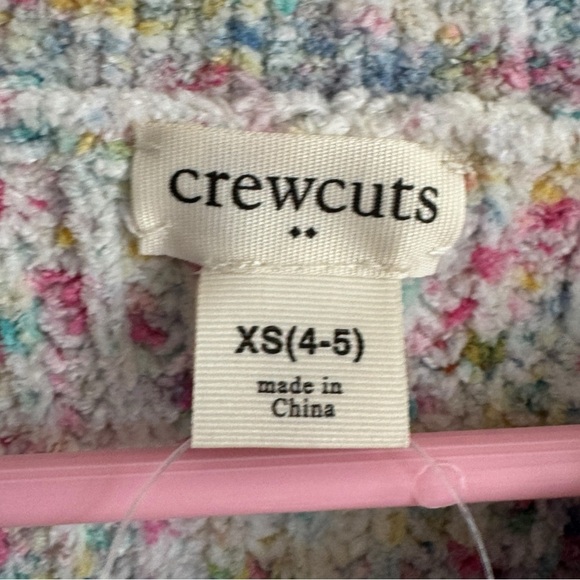 J.Crew Crewcuts Chenille Boxy Crewneck Sweater, Size XS (4-5) - Picture 3 of 5